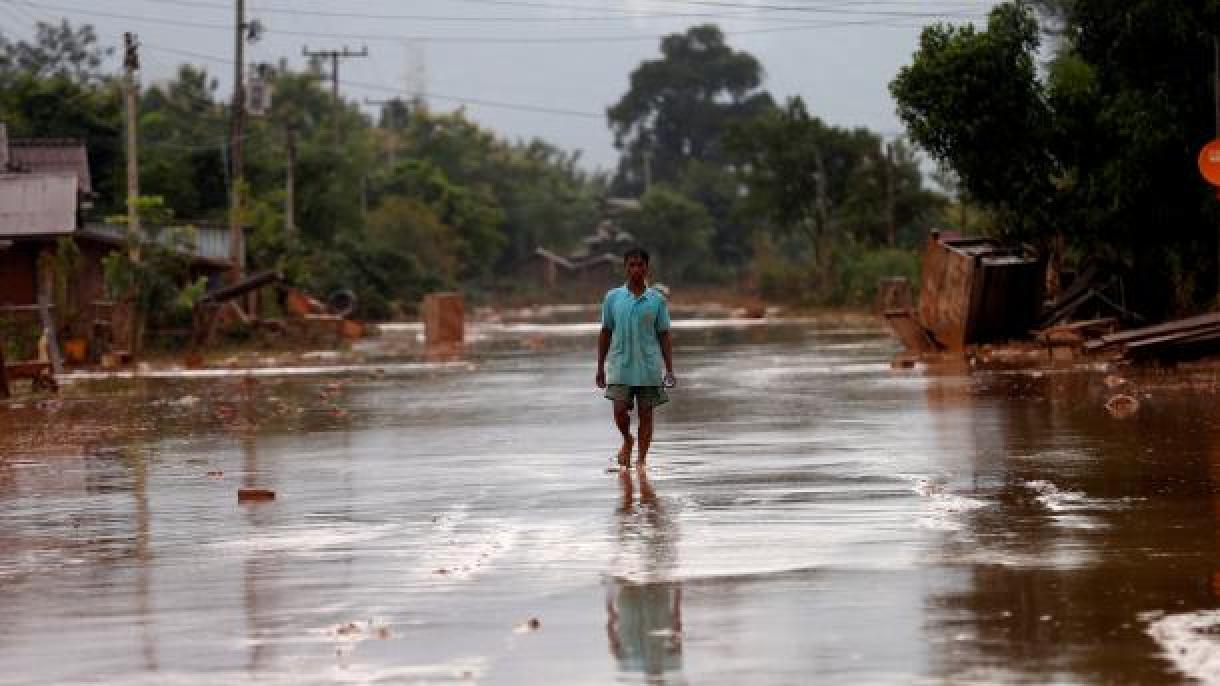 Pelo menos 46 pessoas perdem a vida nas inundações no Laos