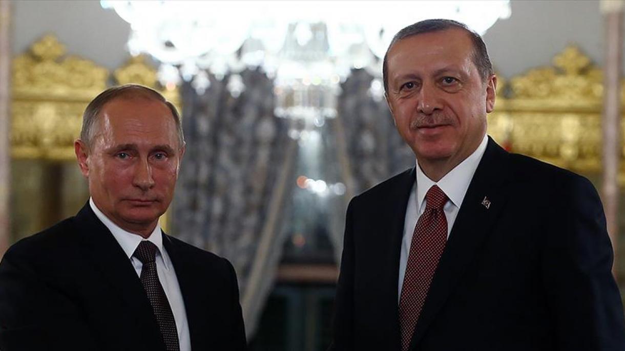 Presidente Erdogan e seu colega russo, Vladimir Putin, resolvem importantes questões por telefone