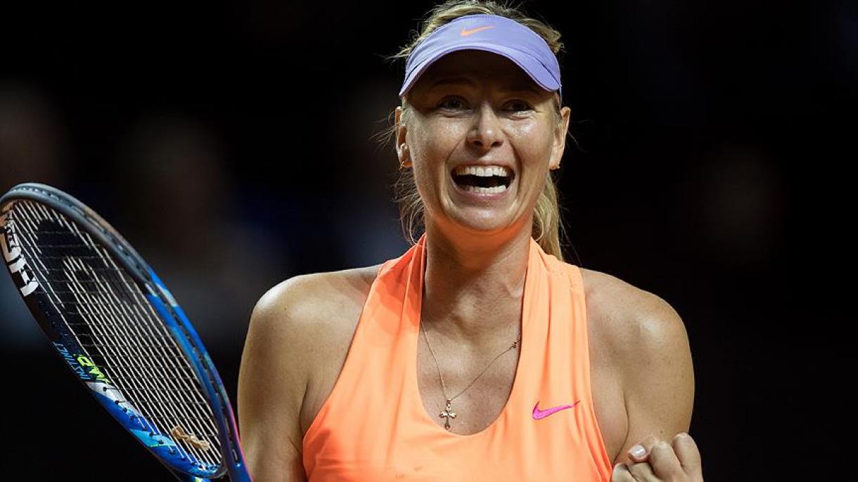 Sharapova está na final