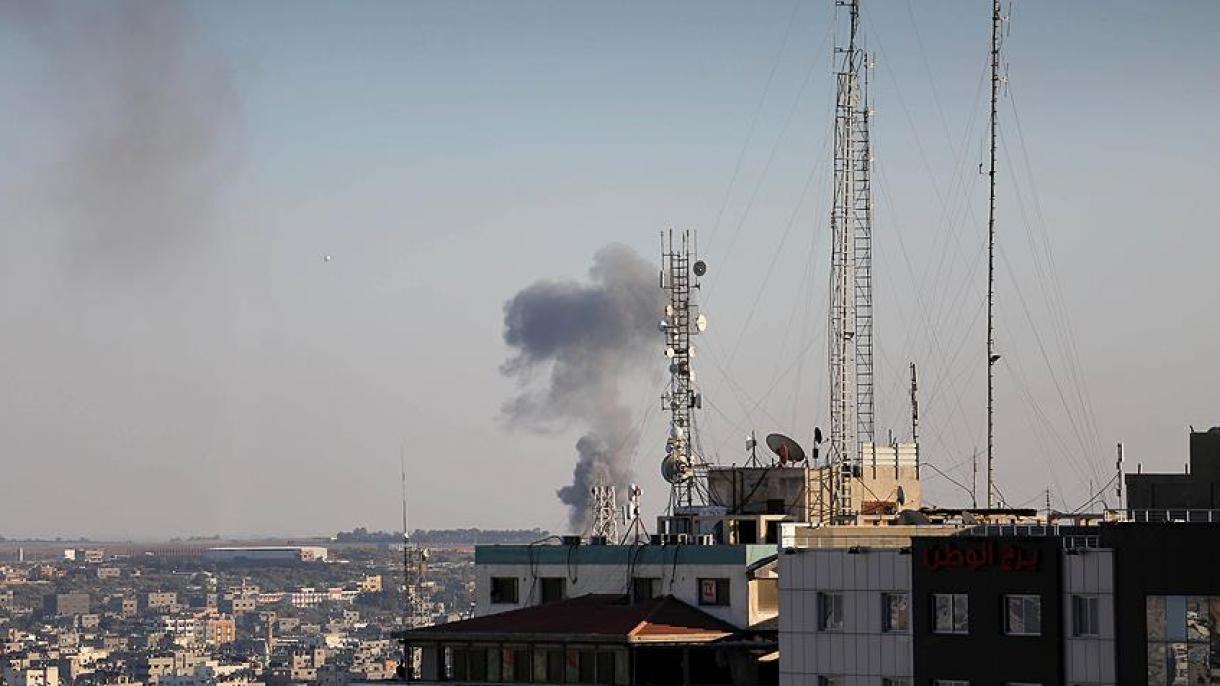 حمله هوایی ارتش اسرائیل به نوار غزه
