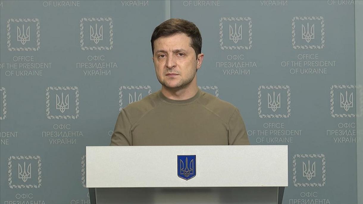 Zelenskiy Awrupa Berlegenӓ quşılu ğarizasına qul quydı