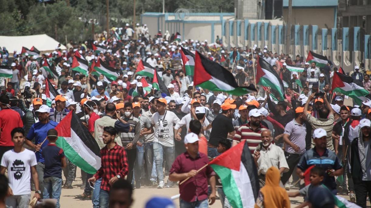حماس: راهپیمایی بازگشت بزرگ باید ادامه یابد