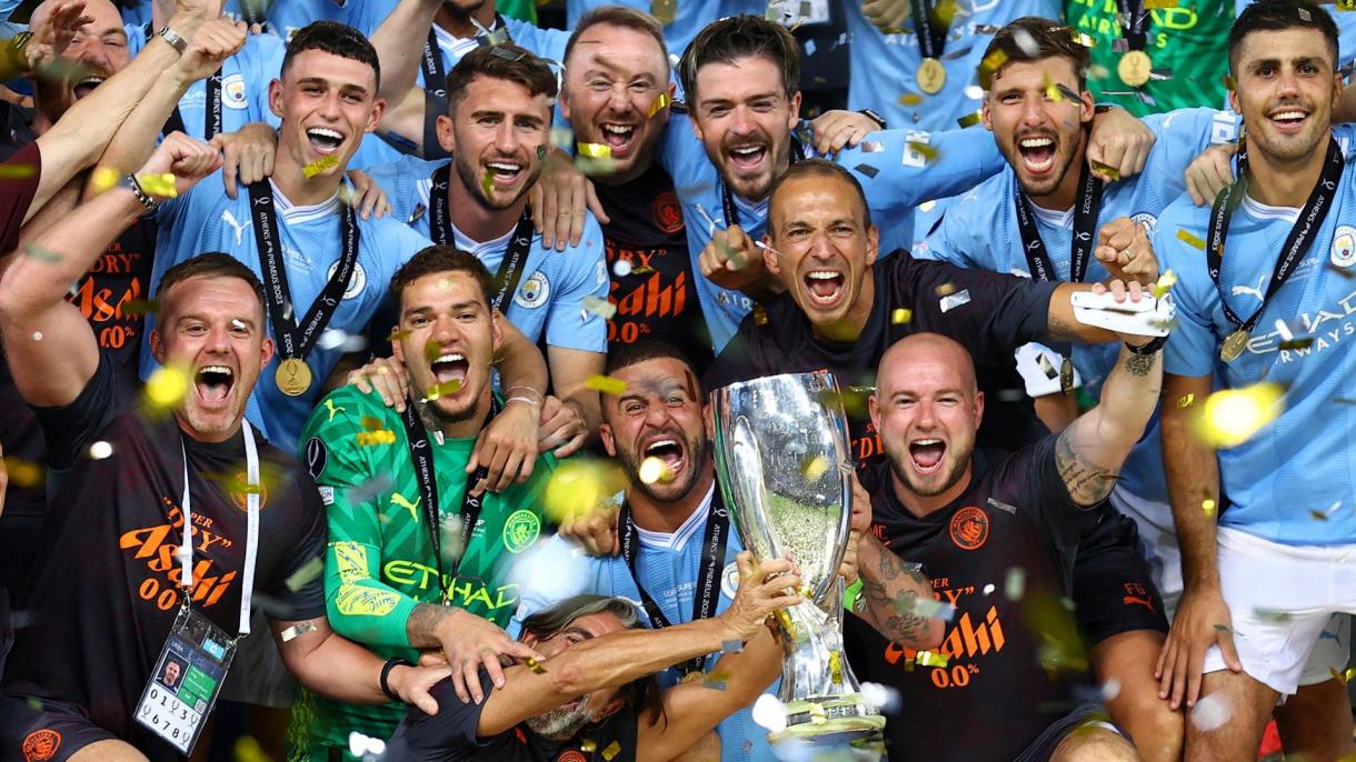 UEFA Super Cup - Manchester City v Sevilla 6