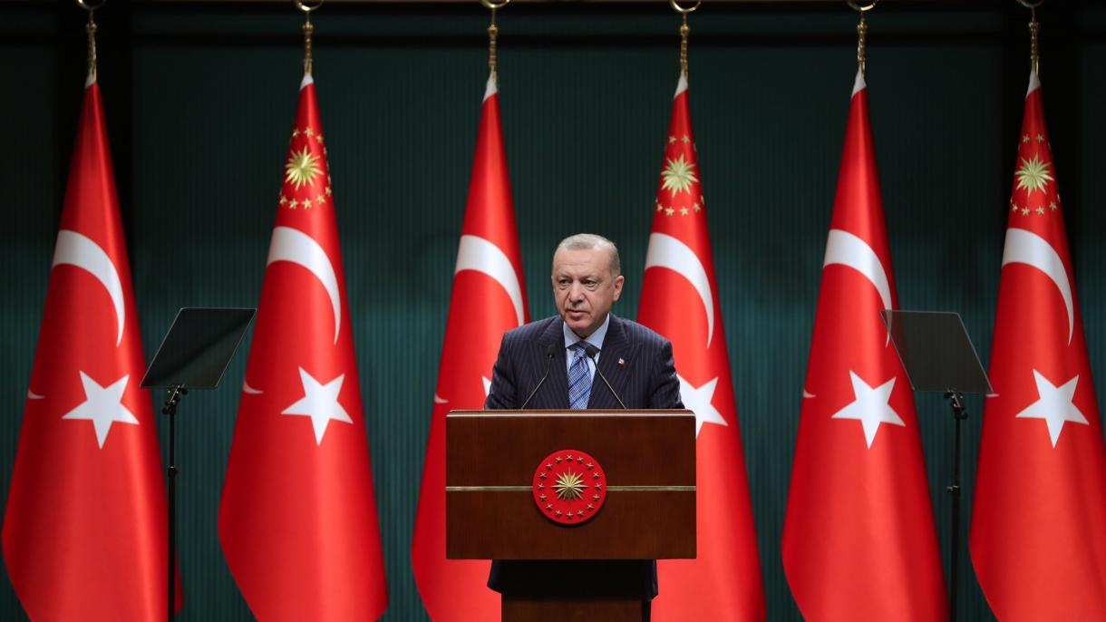 رئیس جمهور اردوغان به مناسبت پنجصد و شصت و هشتمین سالگرد فتح استانبول پیامی منتشر کرد