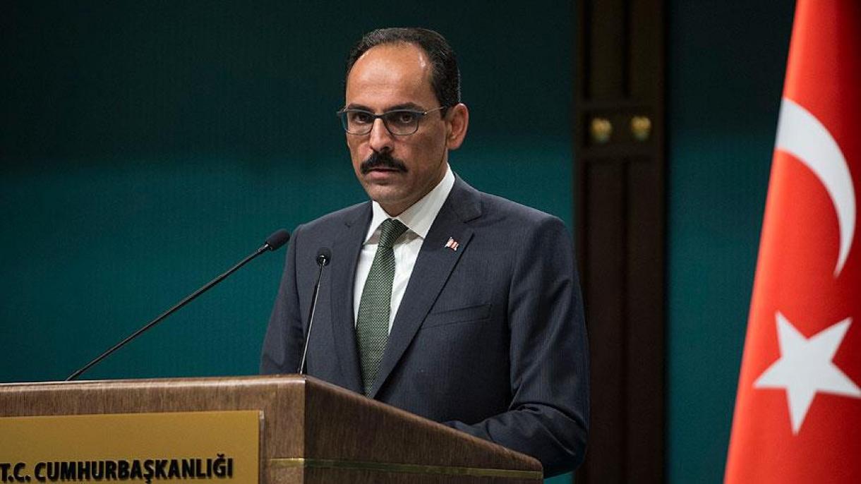 Kalın: "A decisão do OCI não deve ser considerada como uma represália aos EUA"