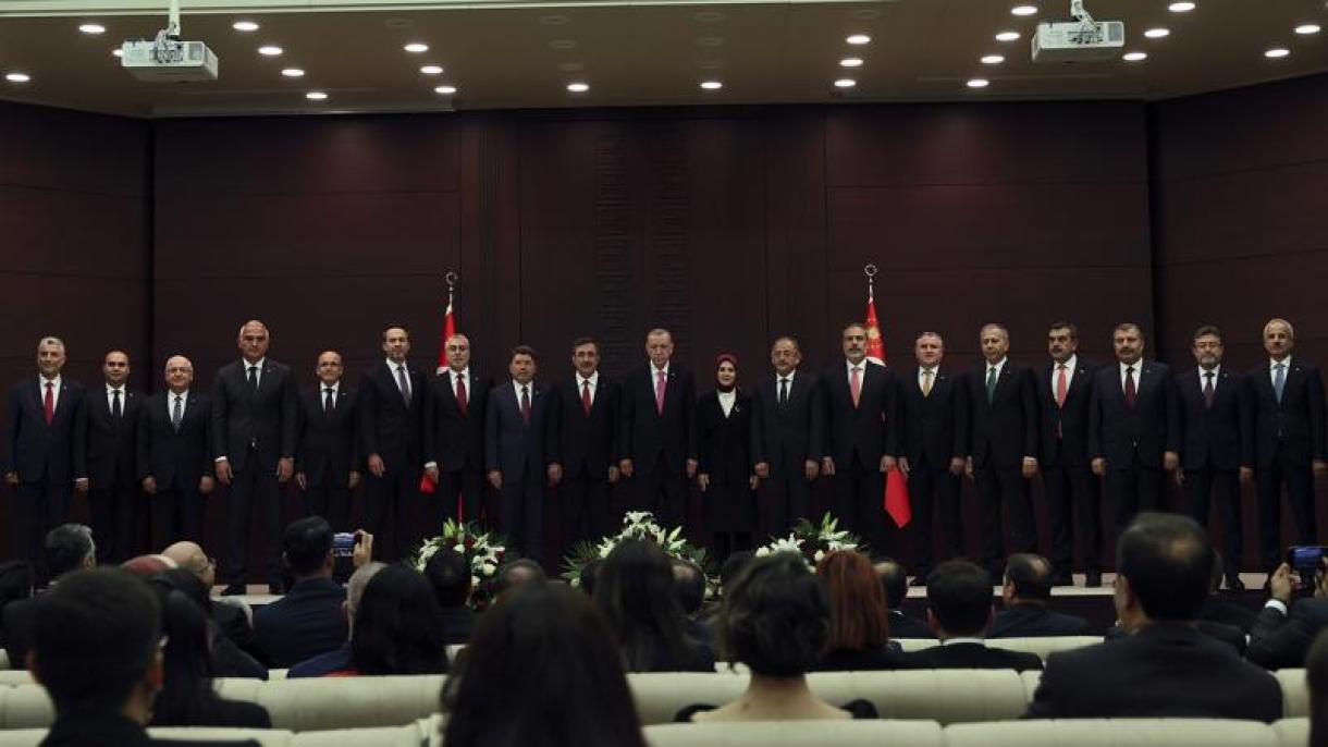 تدویر اولین  اجلاس شورای وزیران دولت تورکیه  تحت ریاست اردوغان