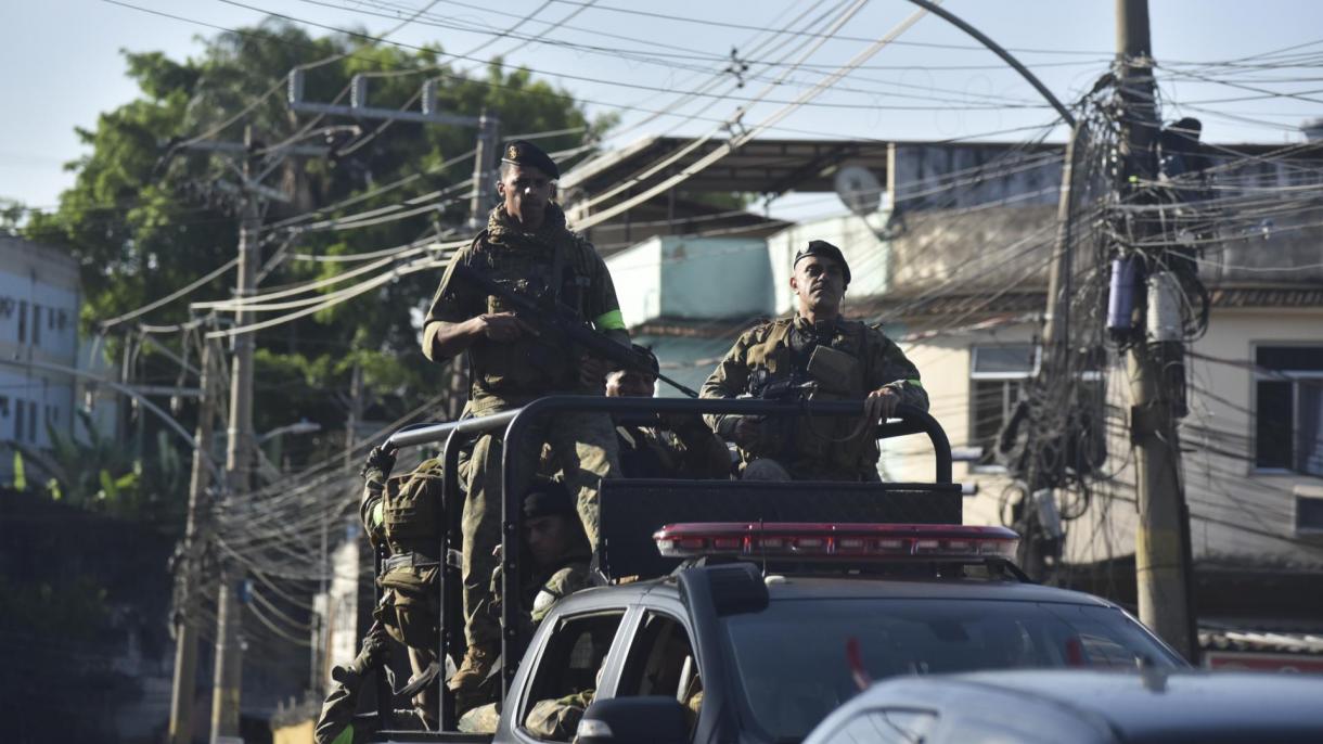 巴西安全力量打击犯罪组织