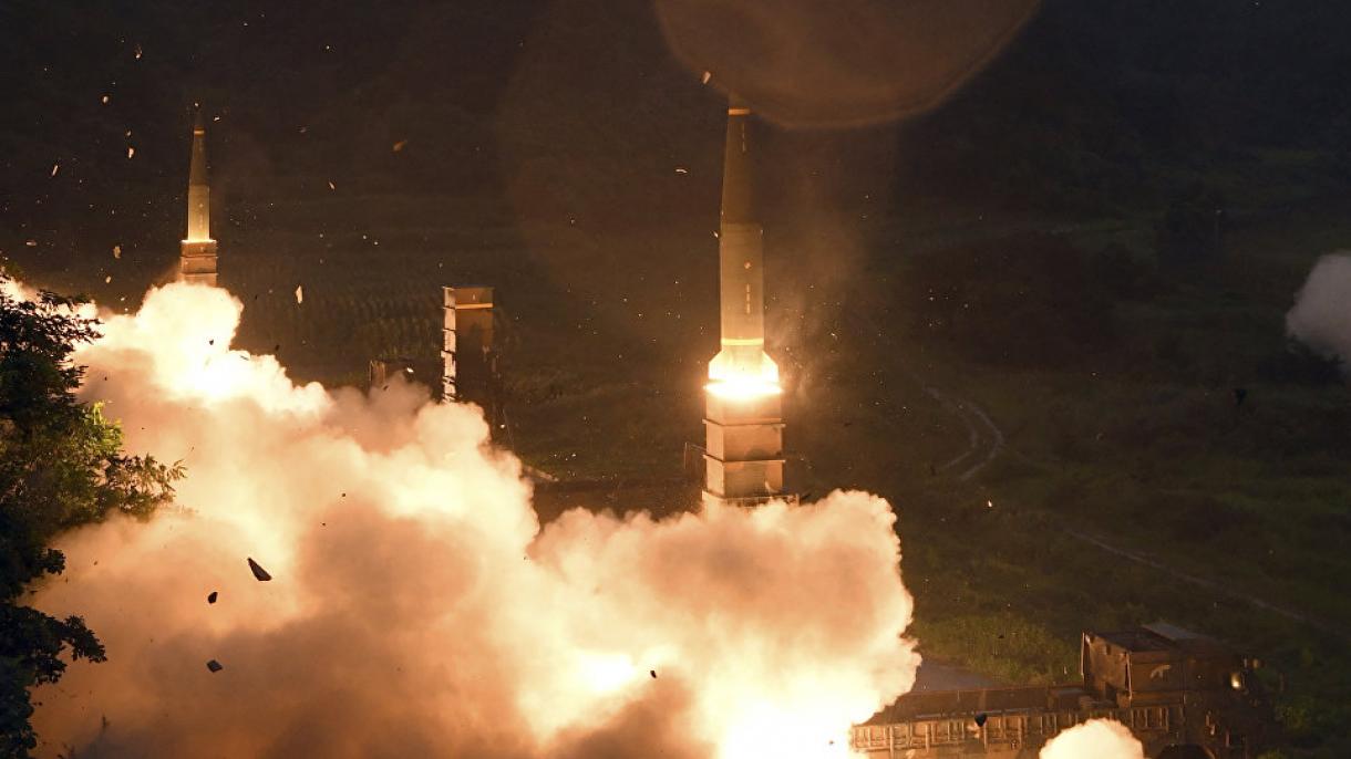 Janubiy Koreya, Shimoliy Koreyaga javob sifatida ballistik raketa otdi