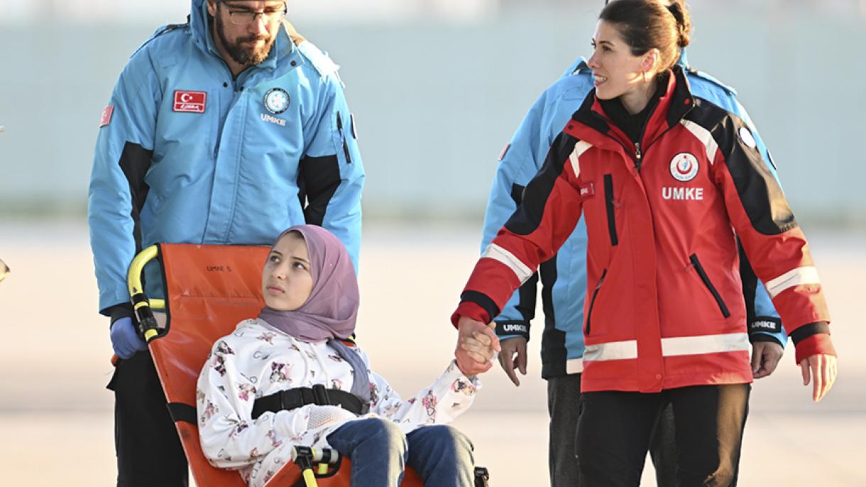 Turkiya G'azoda og'ir yaralangan 85 kishini mamlakatga olib keldi