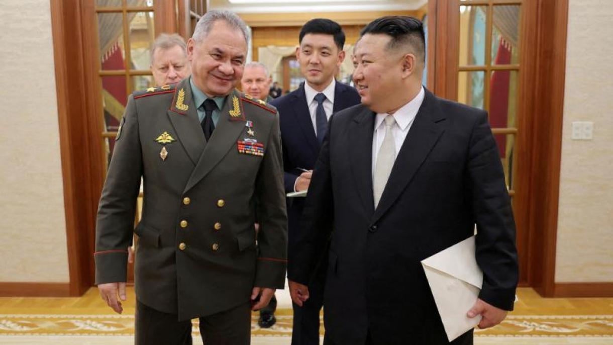 روسی وزیر دفاع کا دورہ شمالی کوریا،کم جونگ ان سے ملاقات