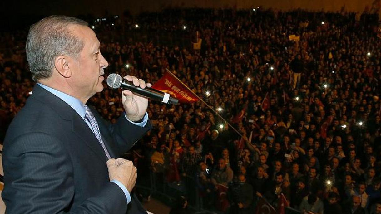 Президент Эрдоган Трабзондо жарандар менен жолугушту