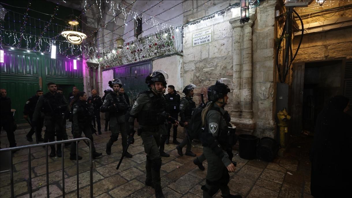 巴勒斯坦外交部谴责以军对阿克萨清真寺的袭击