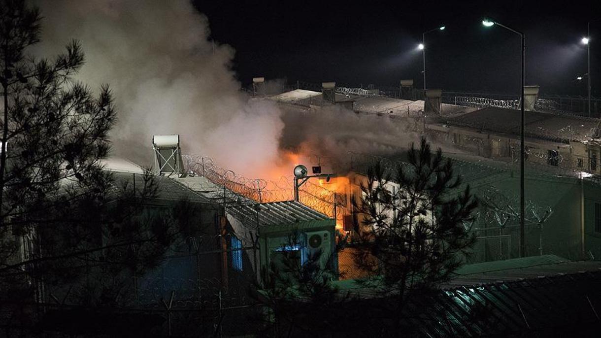 یونان کے جزیرہ میدیلی کے مہاجر کیمپ میں دھماکہ، دو افراد ہلاک دو زخمی