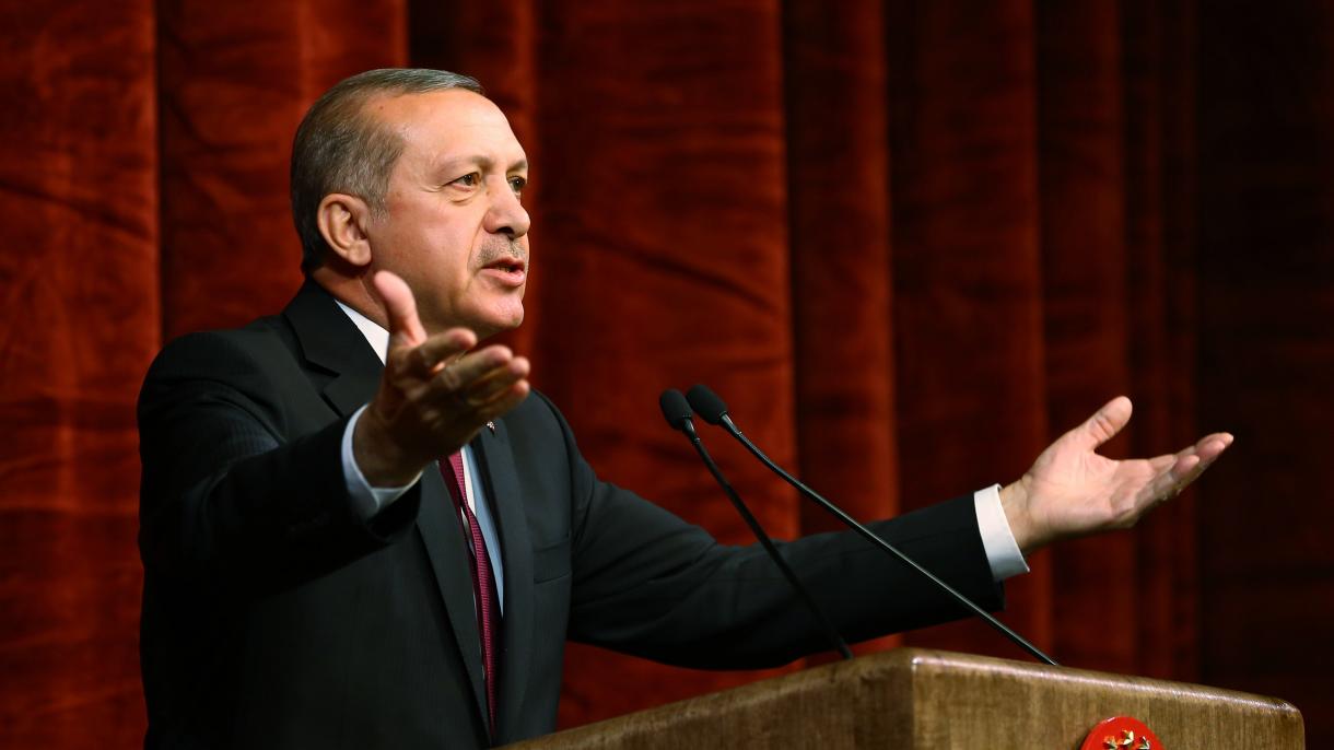A Mártírok Emléknapján beszélt Erdoğan elnök