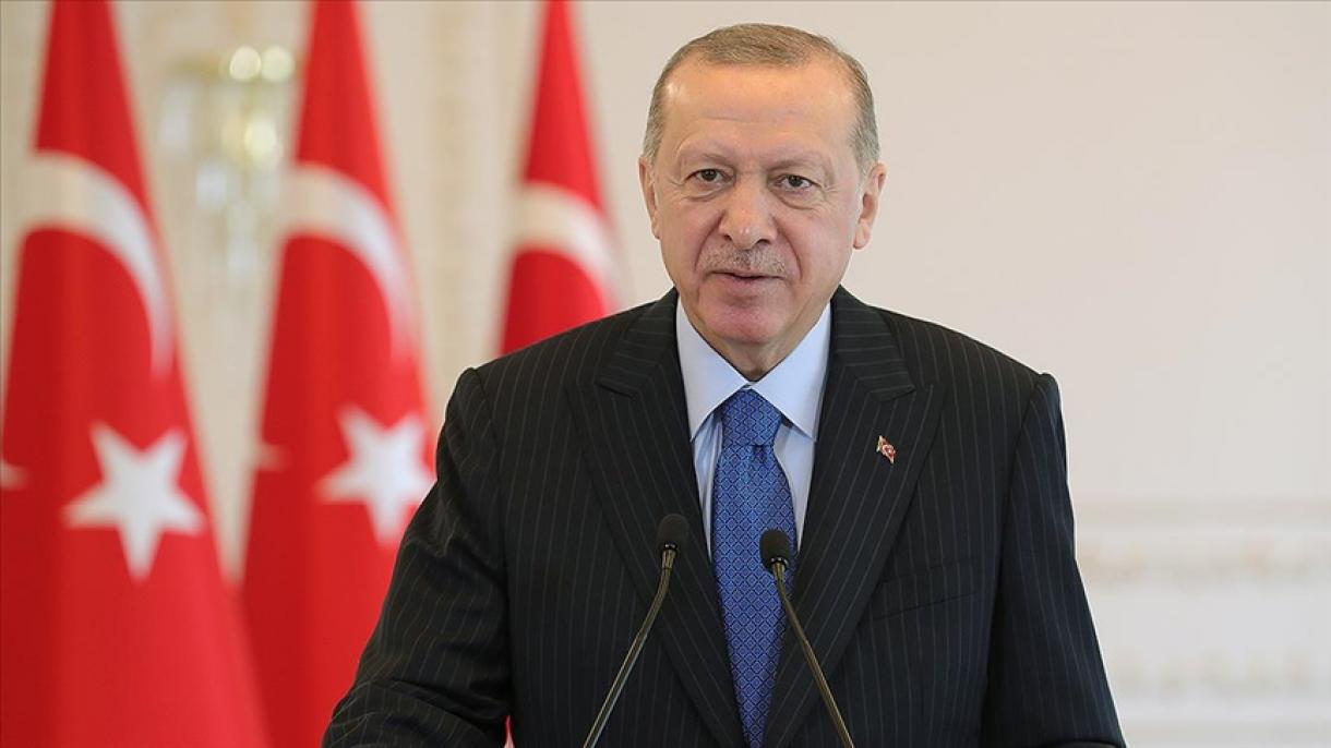 رئیس جمهور اردوغان به مناسبت صدمین سالگرد جمهوری تورکیه پیامی منتشر کرد