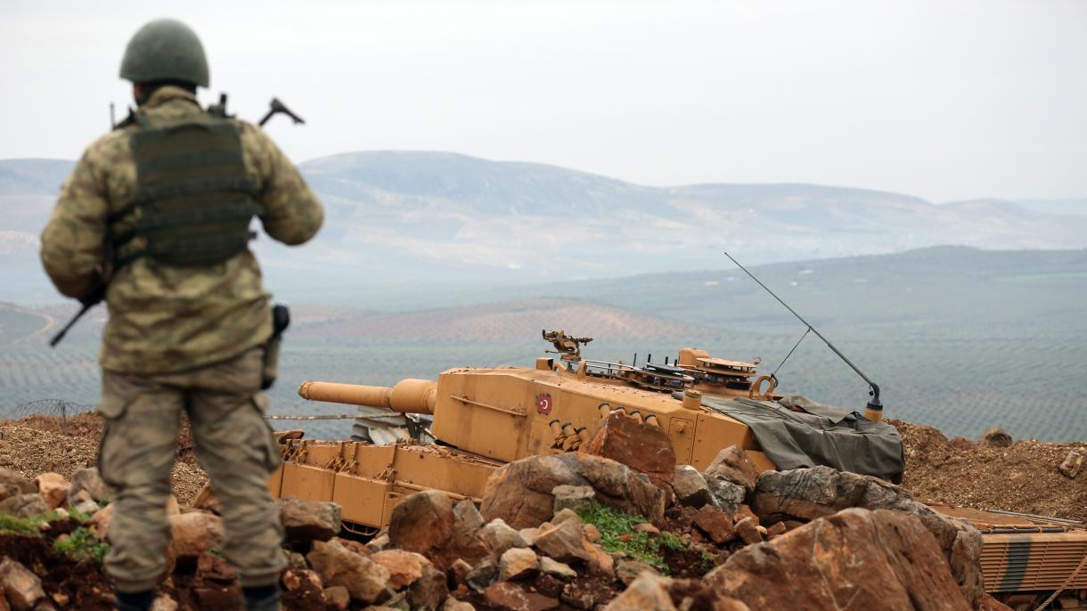 ادامه عملیات نظامی شاخه زیتون نیروهای مسلح تورکیه در شمال سوریه