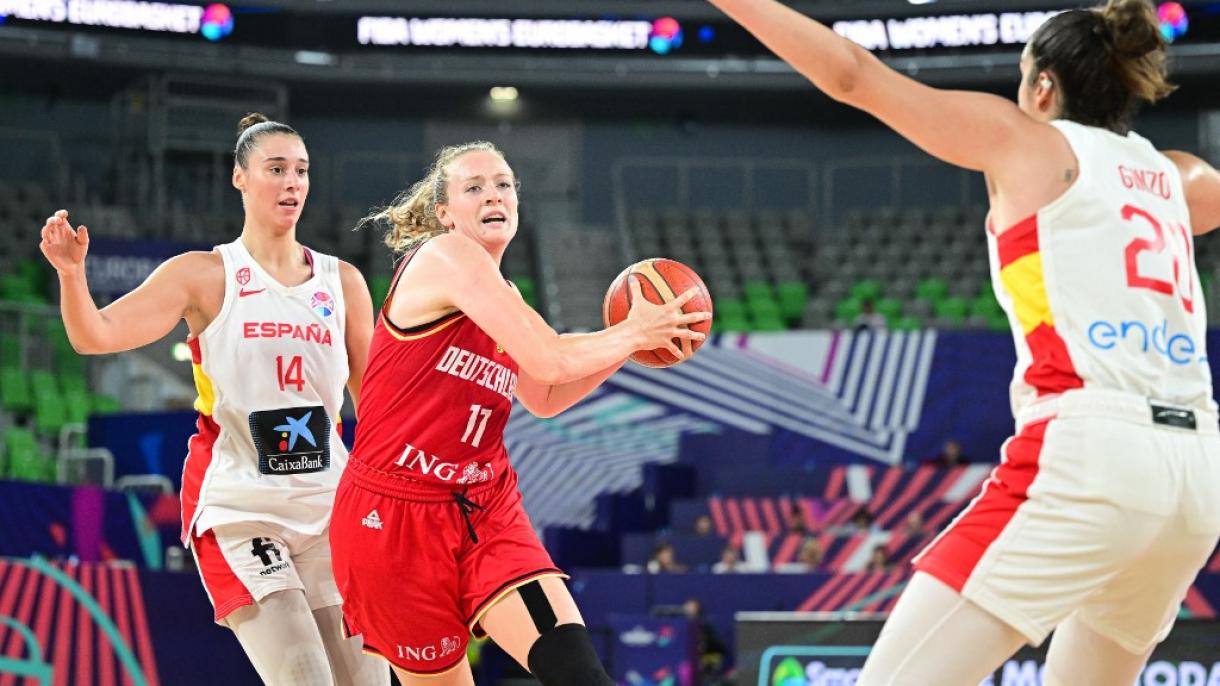 欧洲女篮锦标赛四分之一决赛落下帷幕
