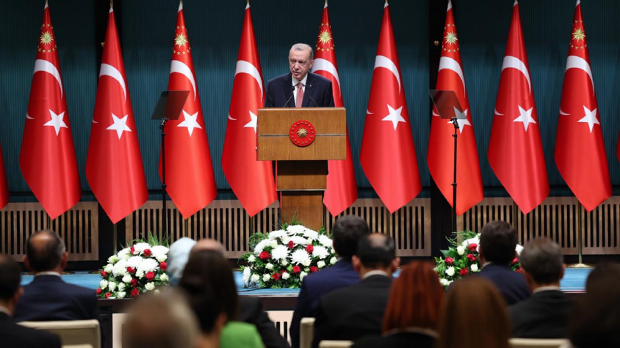 Discursul președintelui Erdogan după reuniunea cabinetului