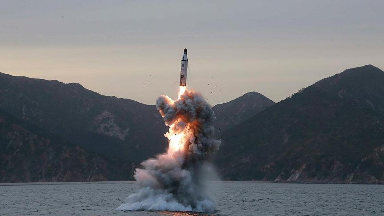 朝鲜又进行一次以失败为告终的弹道导弹试验