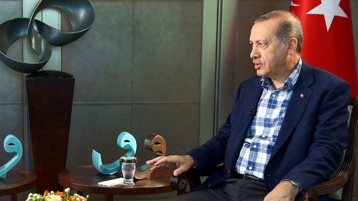 Prezident Erdogan Staw žurnalyna beýanat berdi