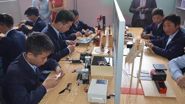 TIKA改造在蒙古首都的阿塔图尔克学校