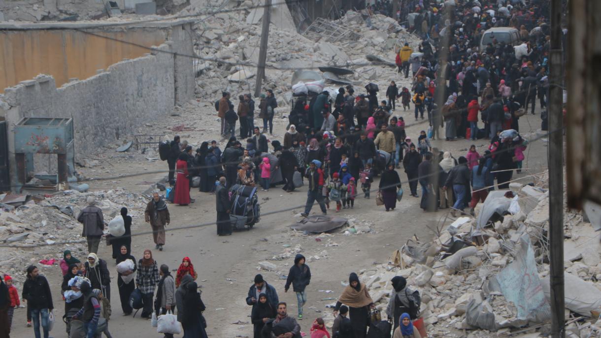 Μεταφέρθηκαν σε ασφαλέστερες περιοχές οι άμαχοι στη Συρία