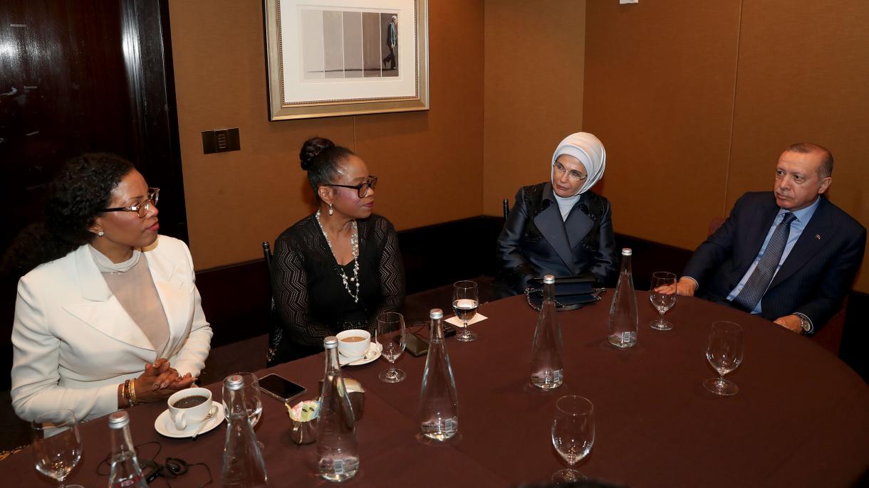 صدر ترکی نے مالکم ایکس کی دختران کو شرف ملاقات بخشا