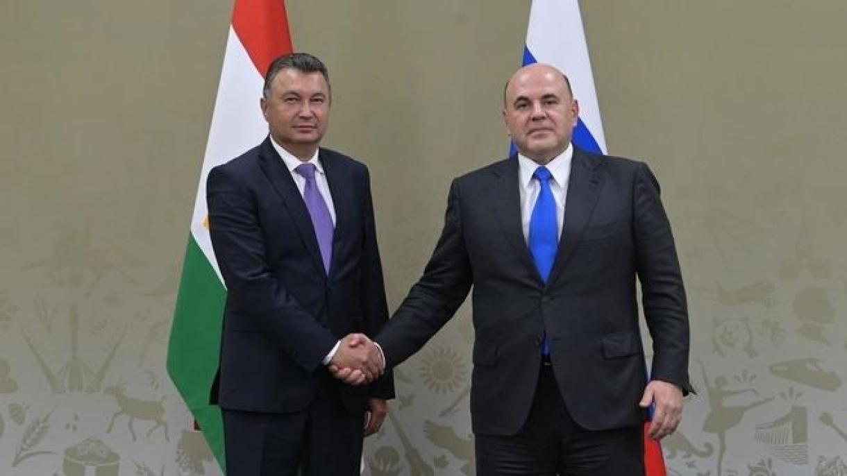 دیدار نخست‌وزیران تاجیکستان و روسیه در سوچی