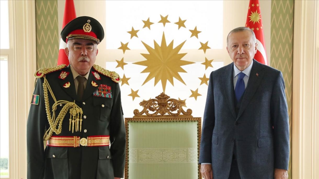 Prezident Erdogan Raşid Dostumy Kabul Etdi