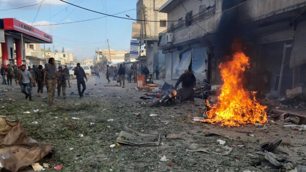 شام، تل ابیض میں دھماکہ کم ازکم 10 شہری ہلاک