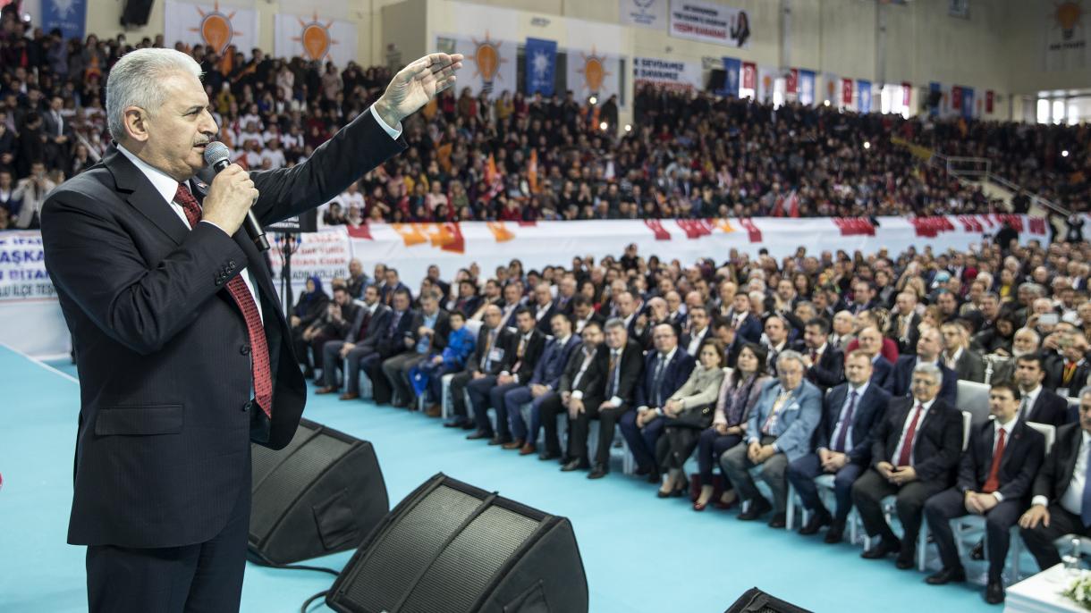 Premýer ministr Binali Ýyldyrym Çanakkale bardy