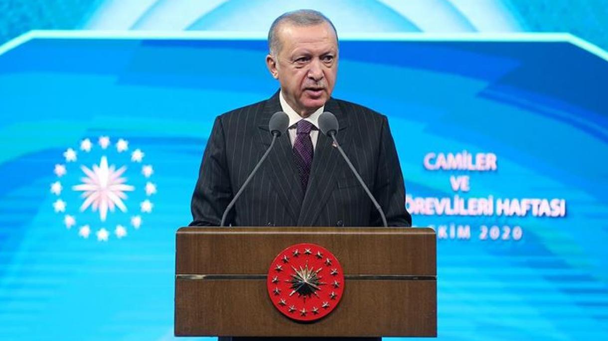 Эрдоган: «Макрондун Исламга байланыштуу билдирүүсү чагымчылык болуп саналат»