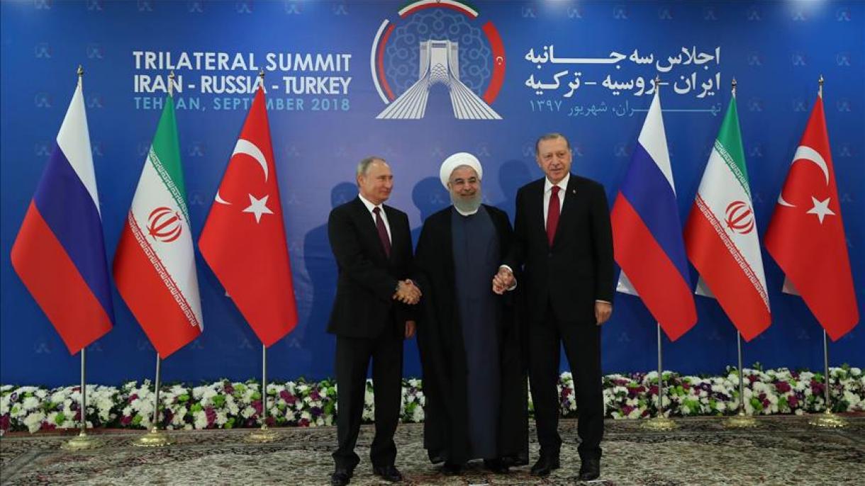 بیانیه پایانی نشست سه‌جانبه ترکیه، ایران و روسیه در تهران