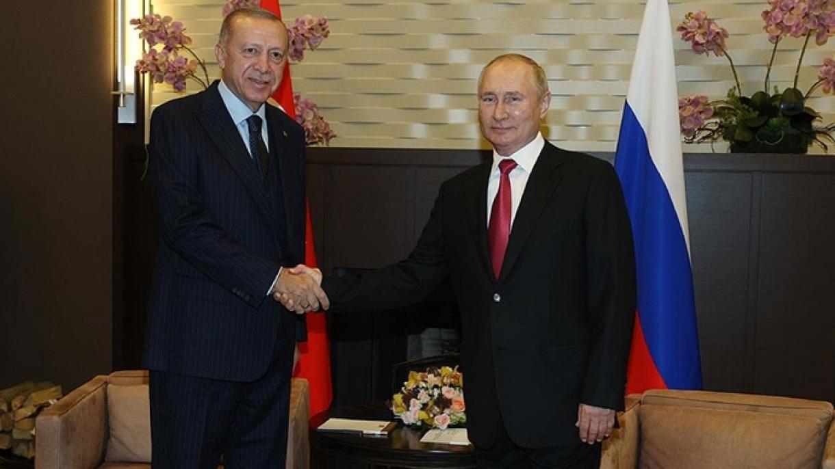 Erdogan we Putin duşuşykdan ozal metbugata beýanat berdiler