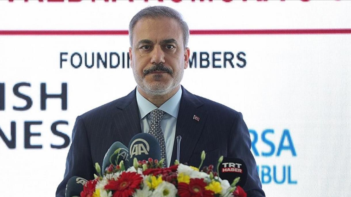فیدان: ترکیه دارای یکی از 5 شبکه بزرگ دیپلماتیک جهان است