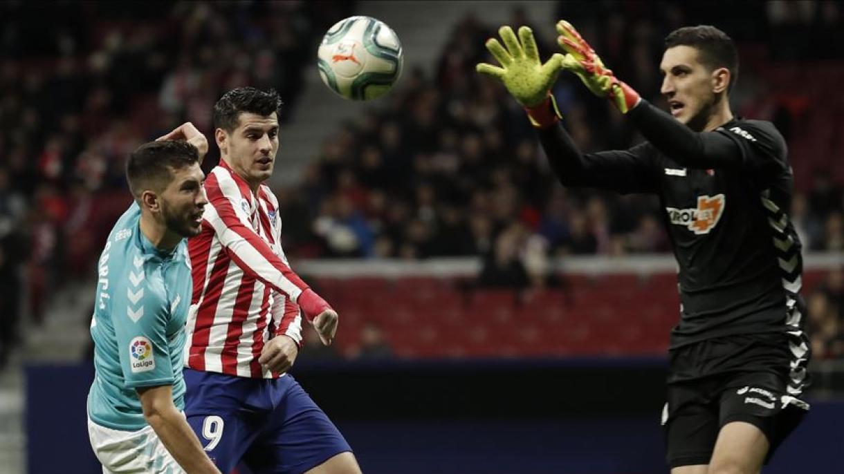 Atlético de Madrid gana al Osasuna y llega a cuarto puesto en liga de España