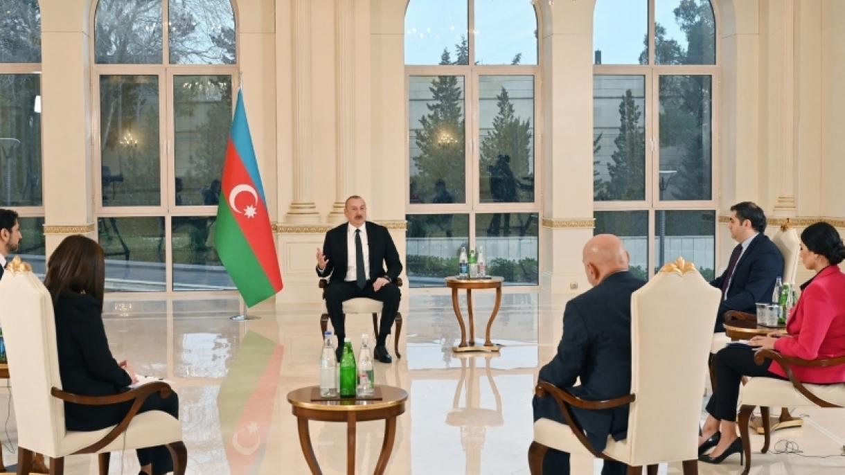 Ilhom Aliyev Erdo'g'anga bo'lgan cheksiz hurmatini tilga oldi
