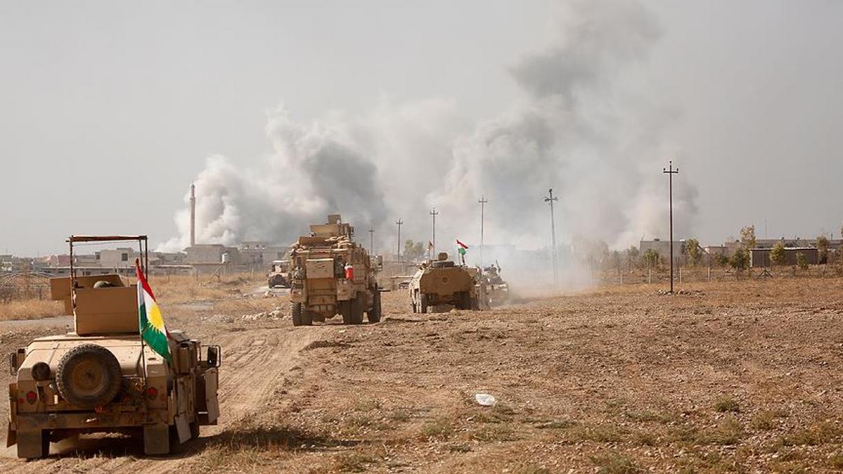 Los Peshmerga salvaron al pueblo Bashiqa de Mosul de las manos de la banda terrorista DAESH