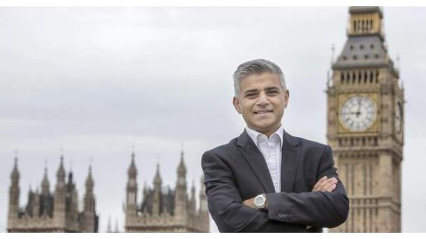 لندن کے نئے  میئر پاکستانی نژاد صادق خان