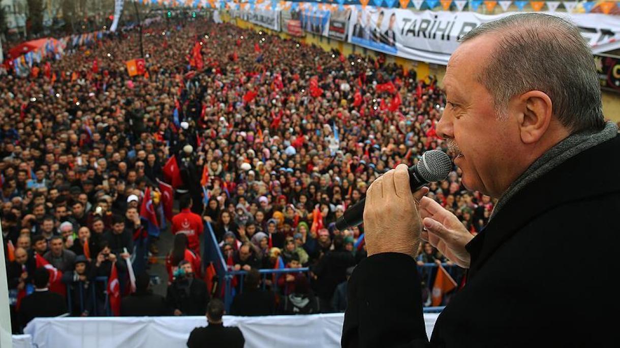 اردوغان: طی مدت کوتاهی عملیات شاخه زیتون را به پایان خواهیم رساند