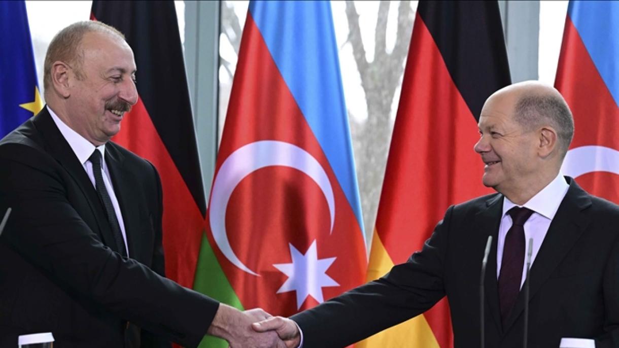 Azerbaýjanyň Prezidenti Aliýew Germaniýada Saparda Bolýar