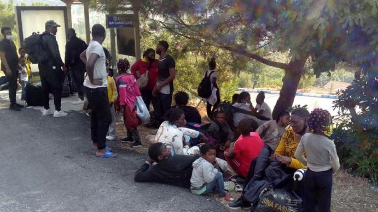 42ма нелегални имигранти са заловени в Измир, на път към Гърция