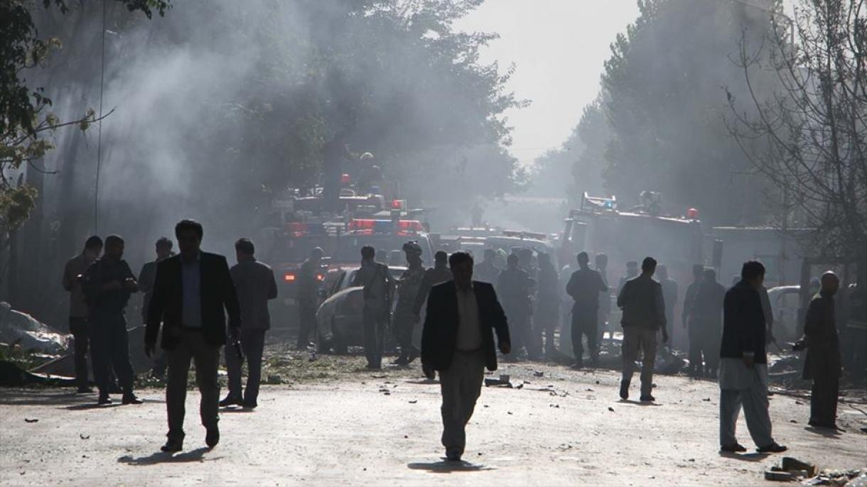 Kabulda bomba ýüklenen ulag bilen hüjüm guraldy