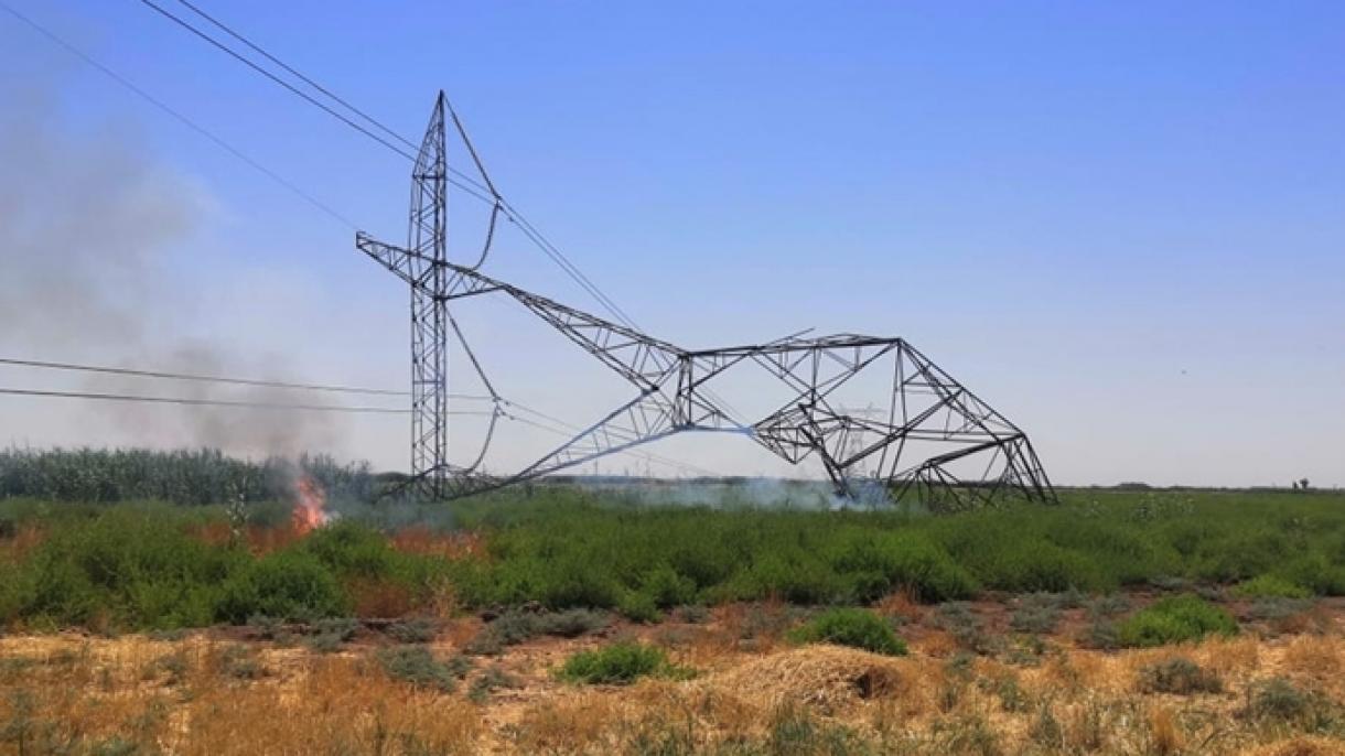 Az ILIÁ támadást hajtott végre a kirkuki villamos távvezetékek ellen