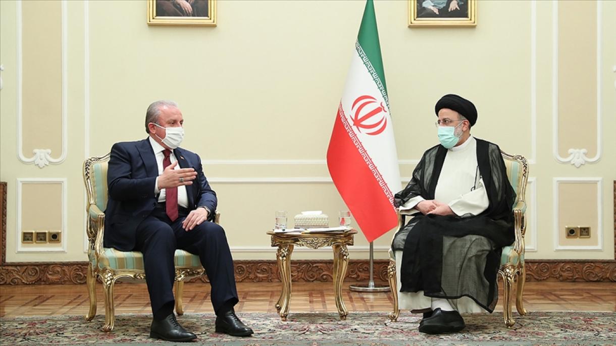 دیدار شنتوپ با ابراهیم رئیسی در تهران
