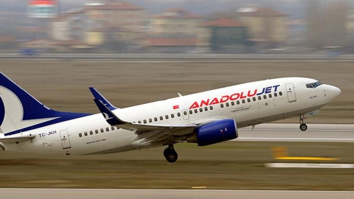 “AnadoluJet” Ankara-Tehran uçuşlarına başlayıb