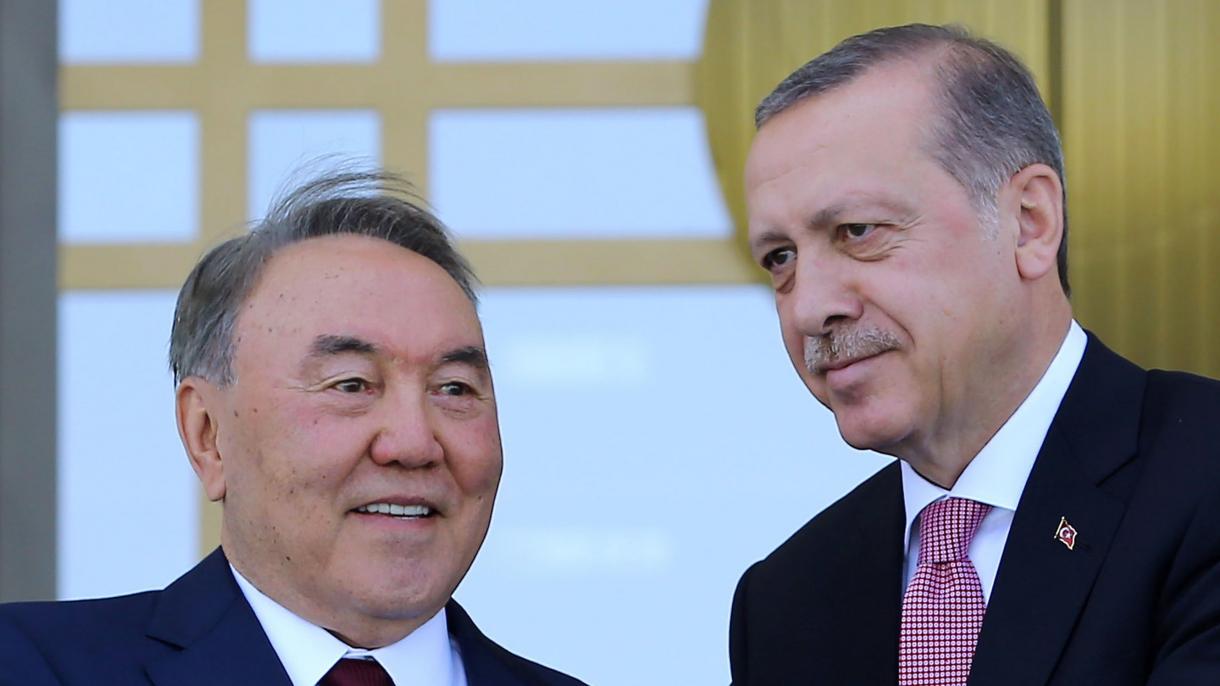 اردوغان سالگرد استقلال قزاقستان را به نظربایف تبریک گفت