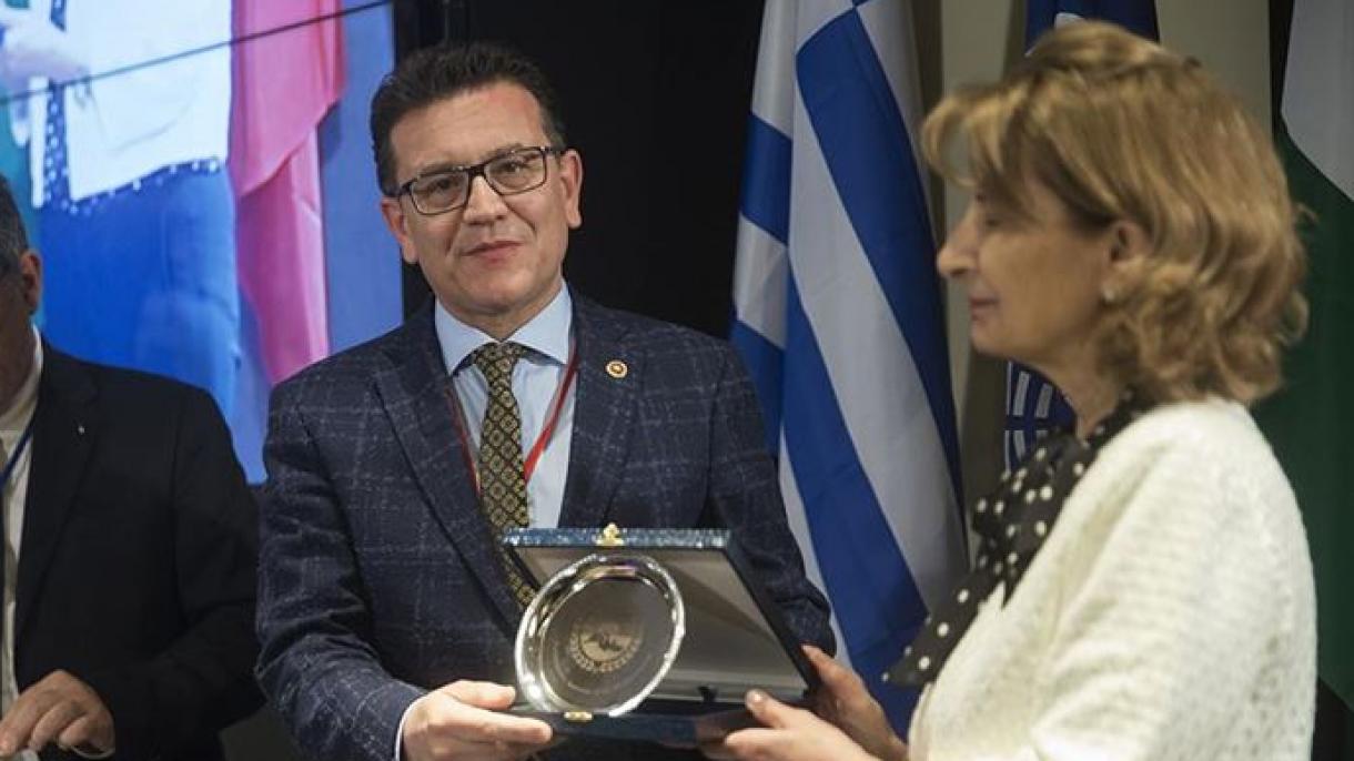 Βραβείο από την Κοινοβουλευτική Συνέλευση της Μεσογείου στην Τουρκία