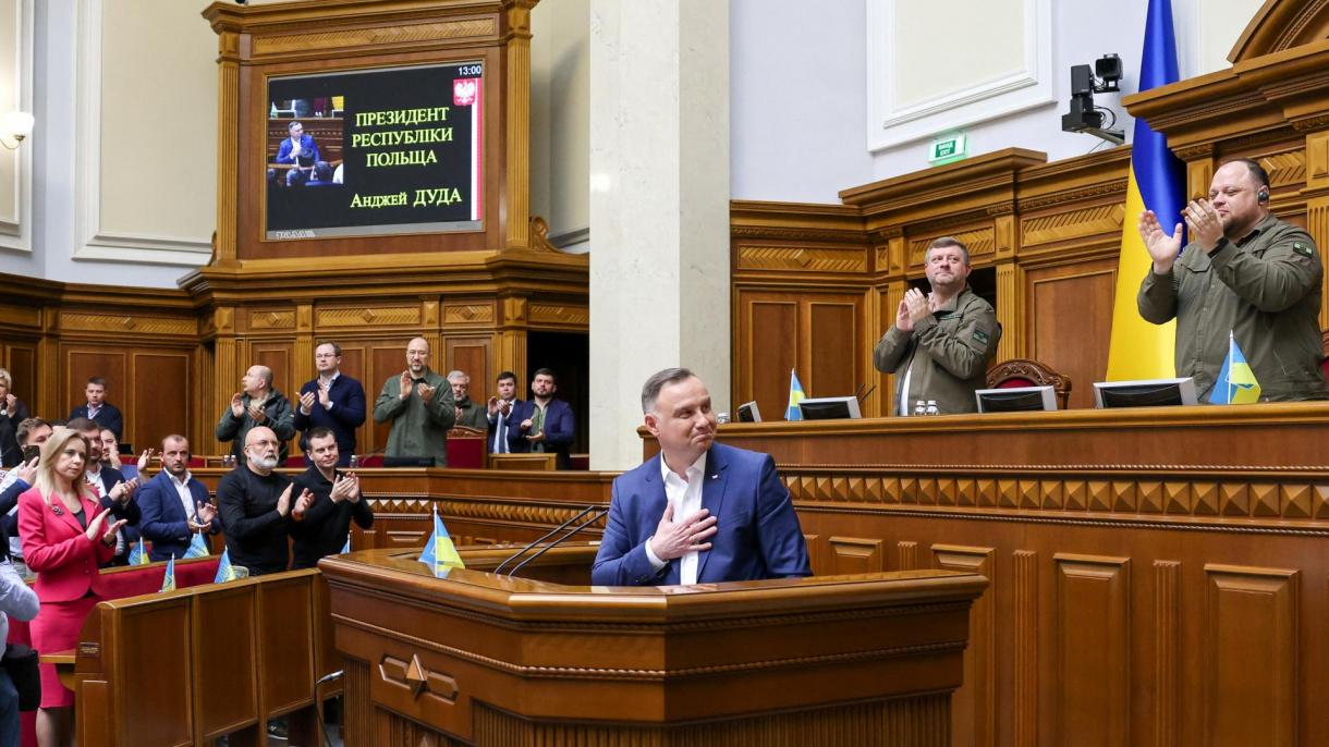 Дуда Украина Парламентіне үн қатты