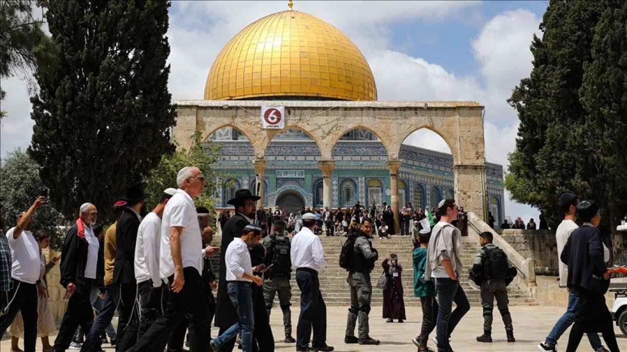 Palestina condenou a invasão da Mesquita de Al-Aqsa por colonos judeus